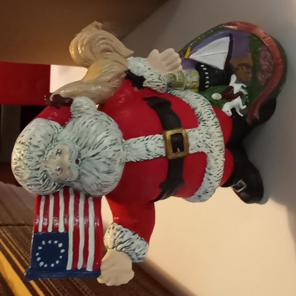 The state of Delaware Santa Claus